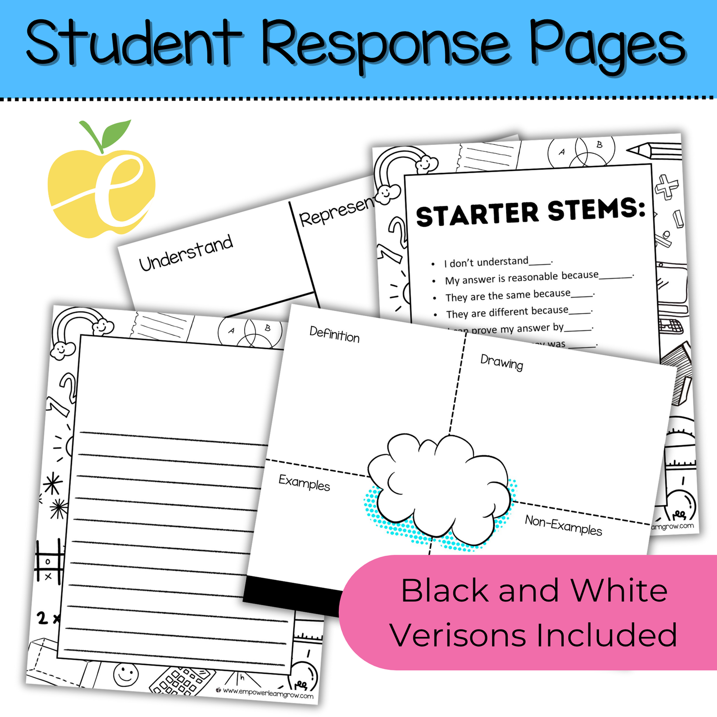 Upper Elementary Student Math Notebooks | Aligned to Math Expressions Curriculum