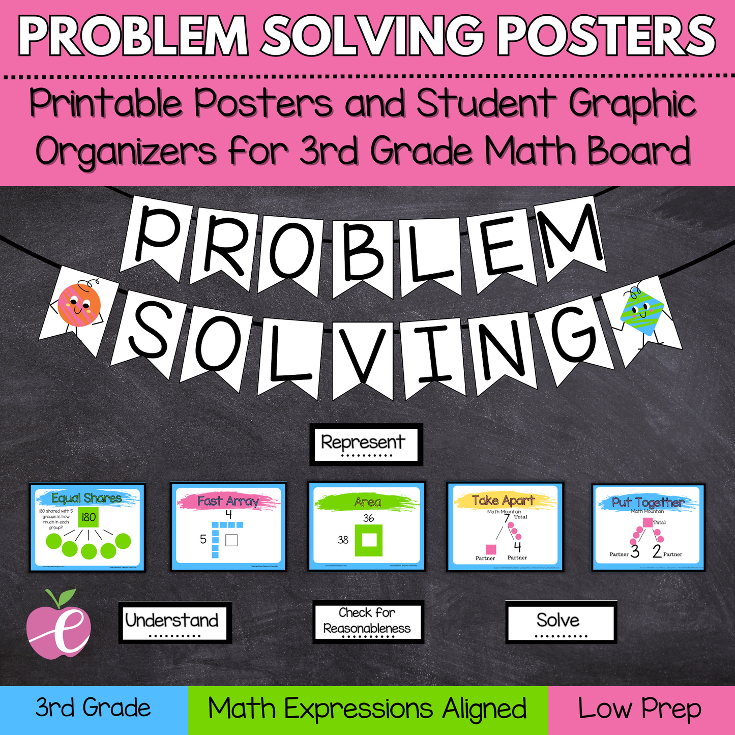 3rd Grade Math Expressions Problem-Solving Kit
