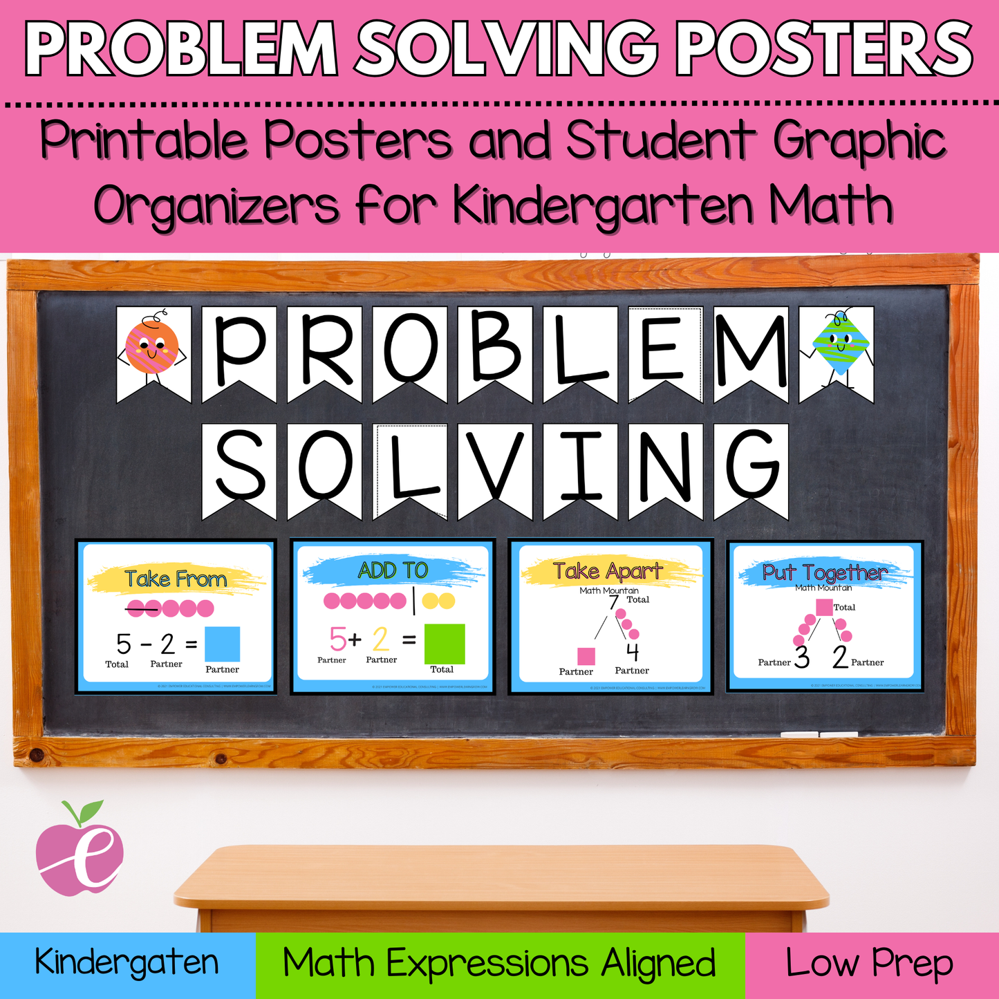 Kindergarten Math Expressions Problem-Solving Kit