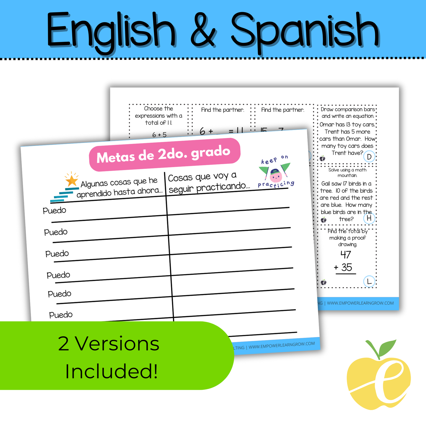 2nd Grade Math Review Game! Winter Math Review Game & End-of-Year Practice