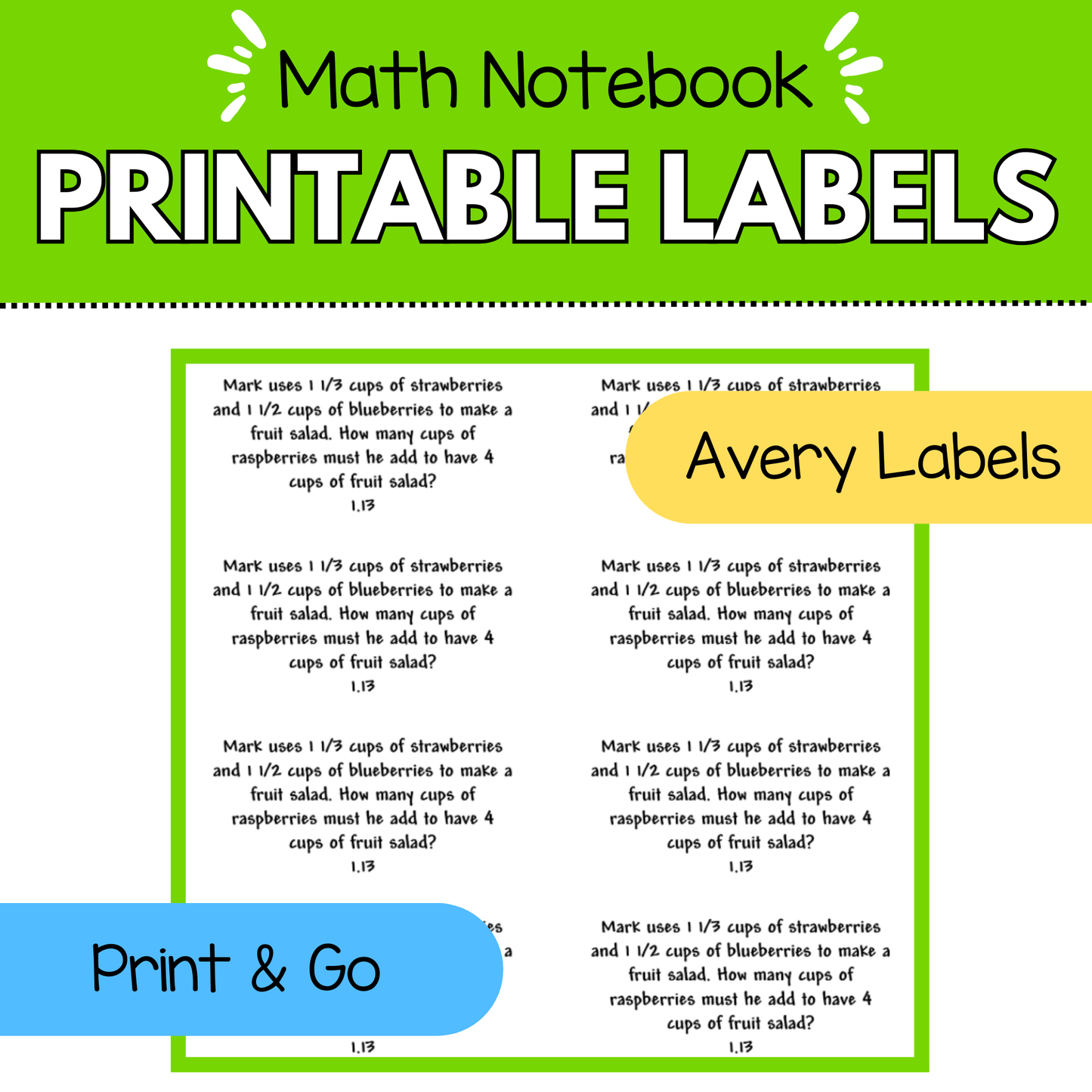 6th Grade Anytime Problems Pack (Units 1-9) | Math Expressions