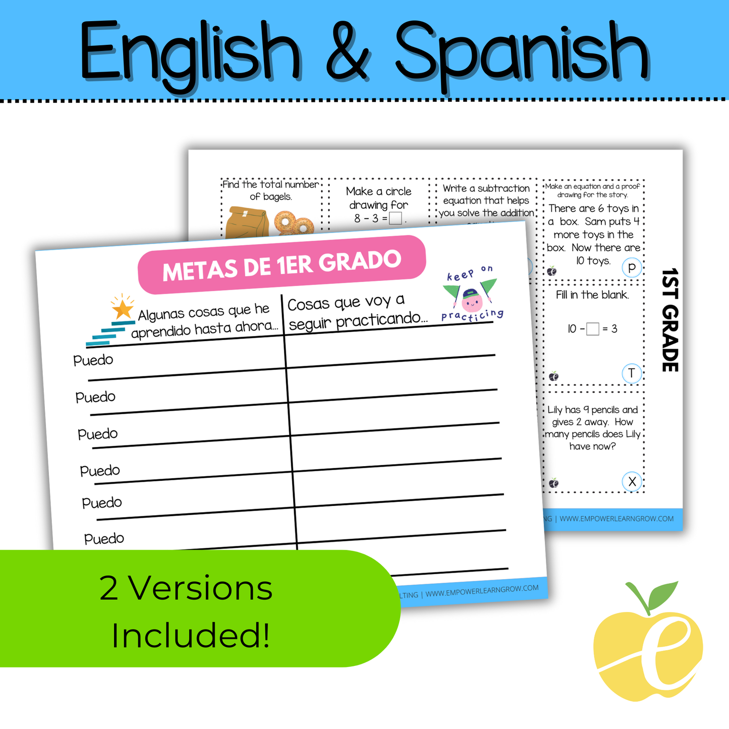 1st Grade Math Review Game! Winter Math Review Game & End-of-Year Practice