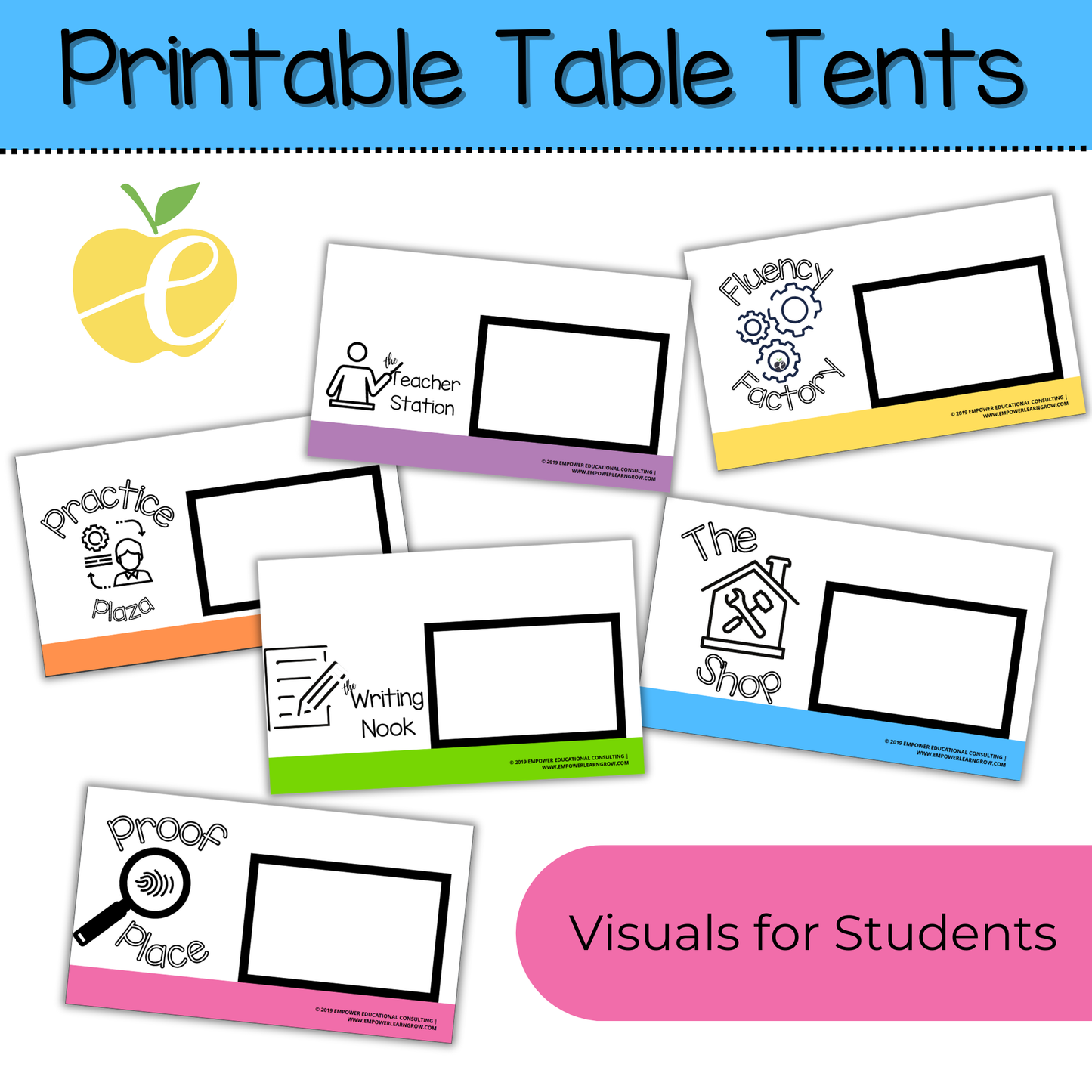Math Small Group Rotation Pack for Elementary: Slides, Organizers, and More!