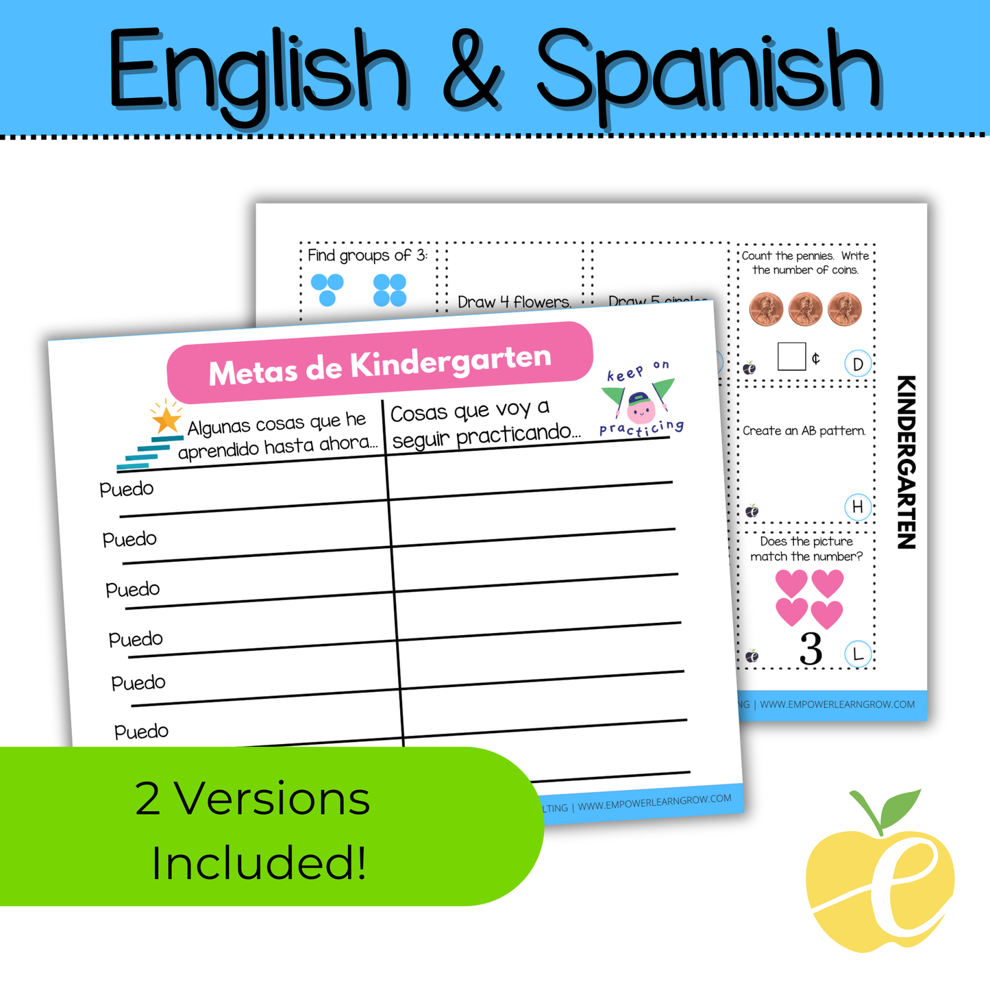 Kindergarten Math Review Game! Winter Math Review Game & End-of-Year Practice