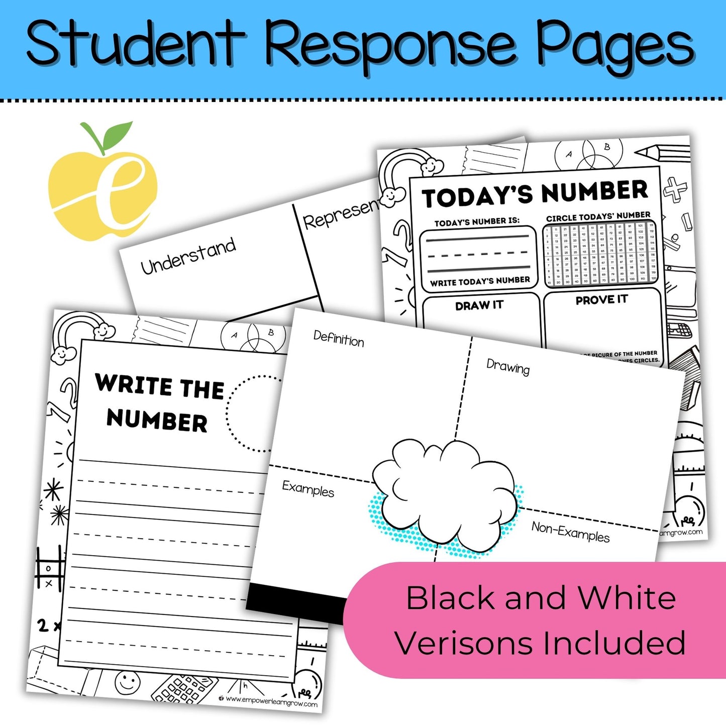1st & 2nd Grade Student Math Notebooks | Aligned to Math Expressions Curriculum