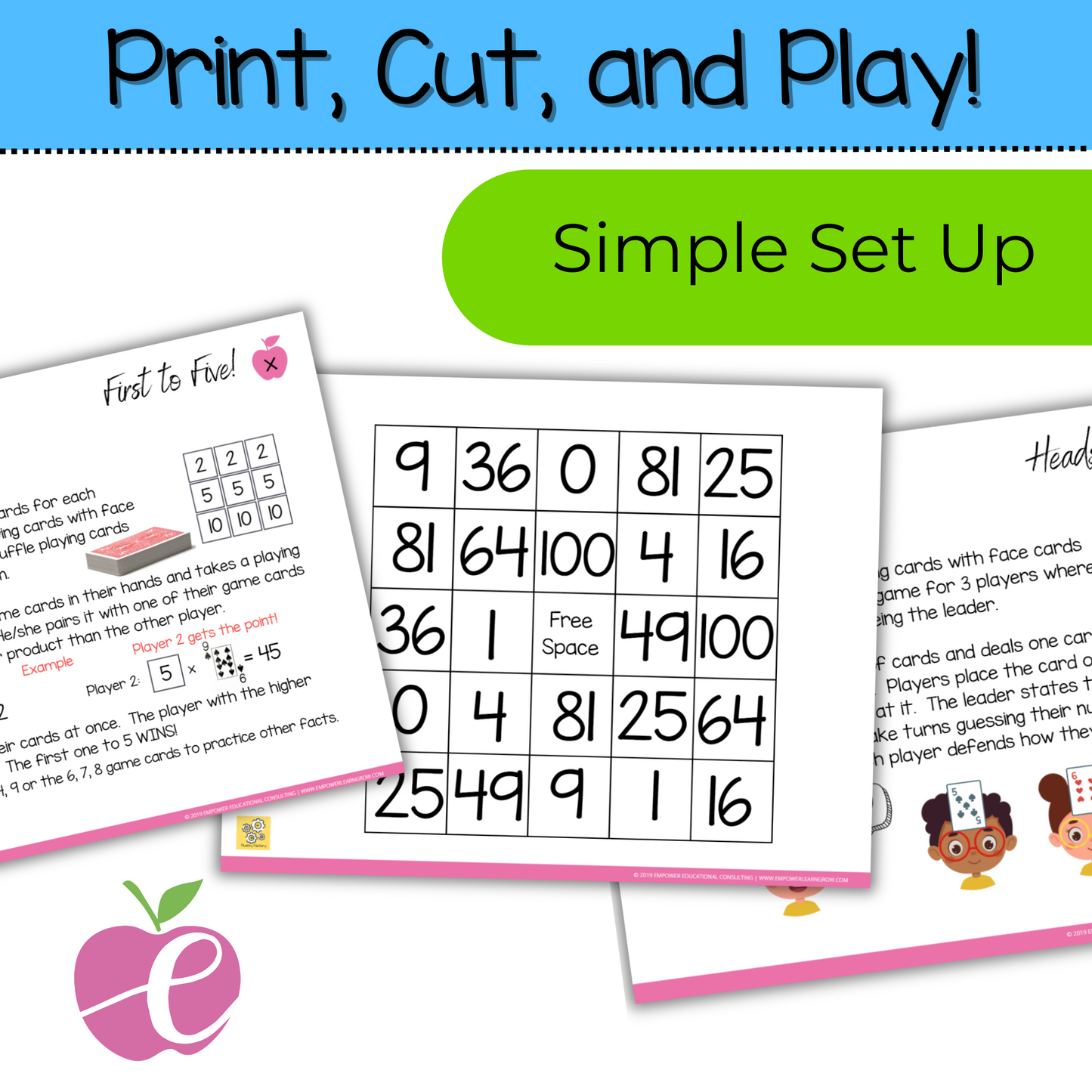 Fluency Factory Games: Multiplication & Division Math Games for 3rd, 4th, & 5th