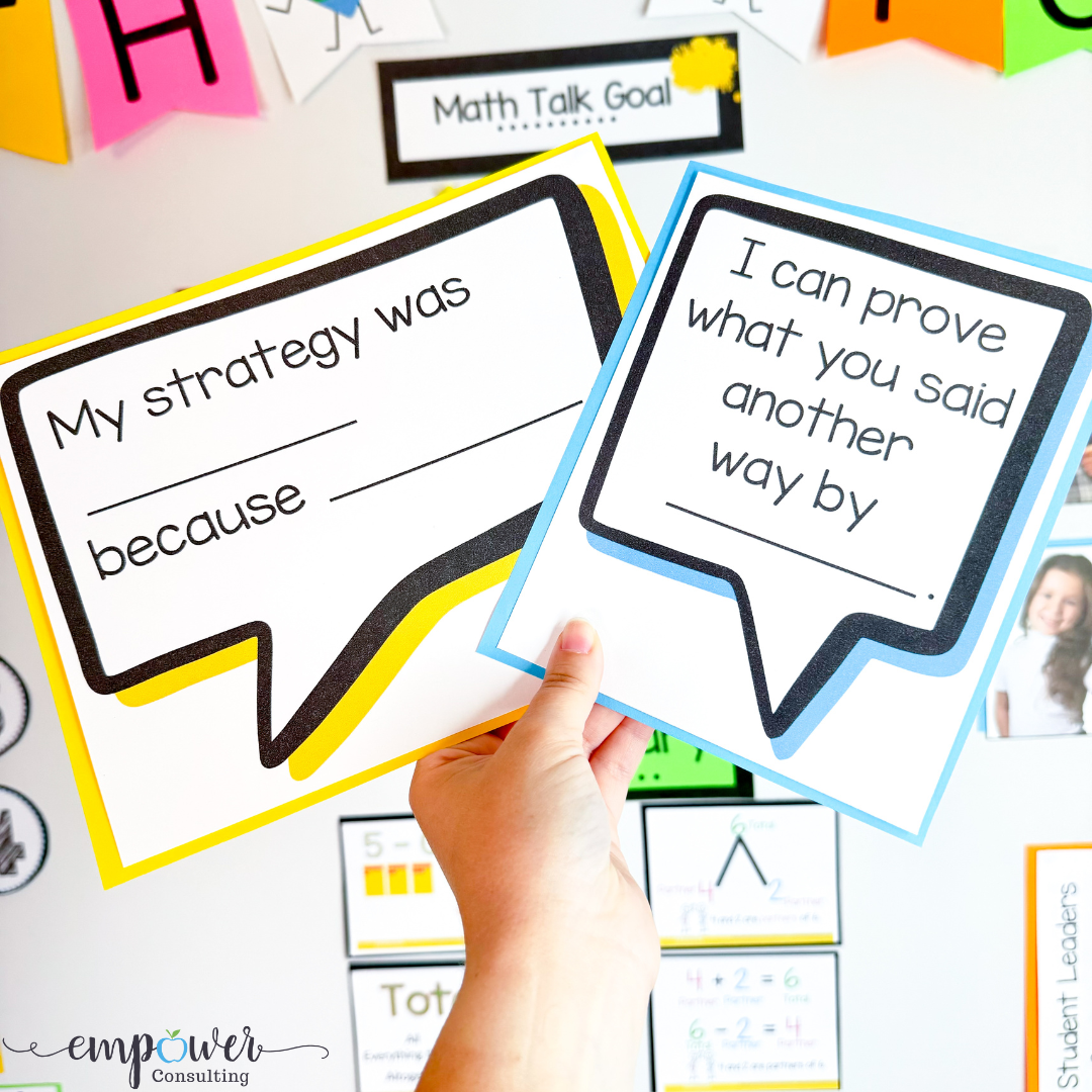 Math Genius Squad Member Set:Math Expressions Math Focus Wall Bulletin Board Set