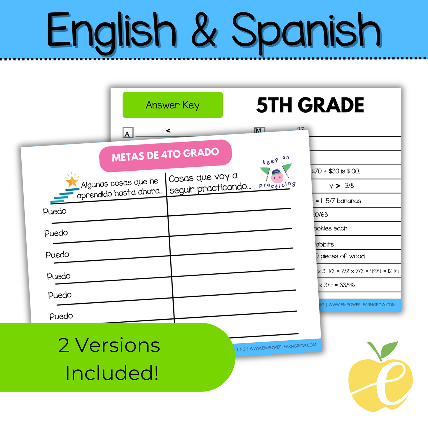 5th Grade Math Review Game! Winter Math Review Game & End-of-Year Practice